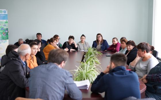 The last informational meeting of the "Interethnic Dialogues: European Integration of the Republic of Moldova" project was held in Valea Perjei village (Taraclia district)